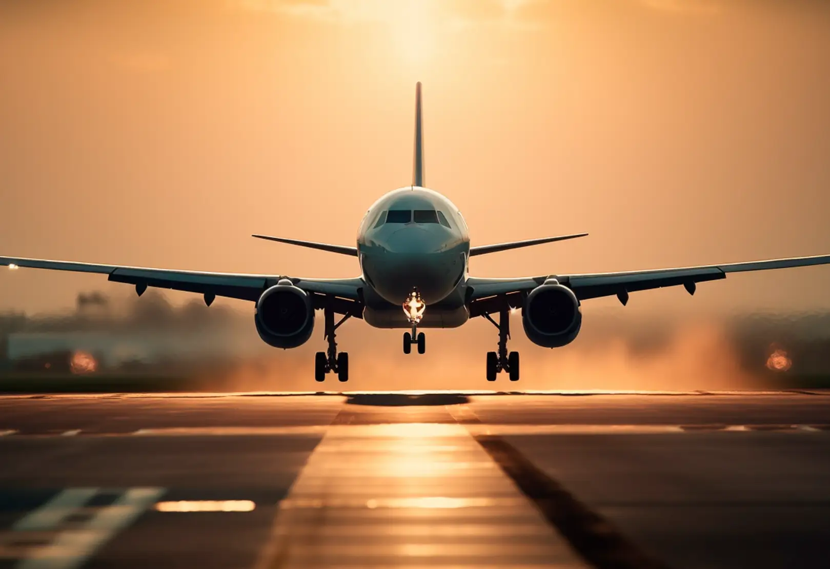 airplane landing